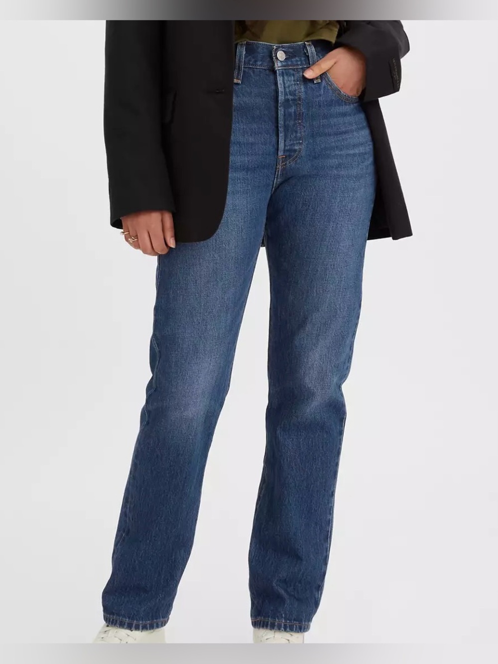 Levi’s Classic High-Rise Straight Leg Jeans - Blue
